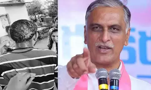 Harish Rao : కోడేరు ఎస్సైని సస్పెండ్ చేయాలి : హరీష్ రావు