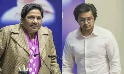 మేనల్లుడికి బిగ్ షాక్ ఇచ్చిన మామావతి.. అన్ని పదవులు తొలగింపు
