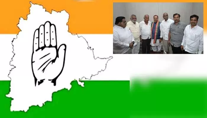 MLC Elections: మాకు ఎమ్మెల్సీ అవకాశం ఇవ్వండి.. కాంగ్రెస్ కు మిత్ర పక్షాల ఒత్తిడి MLC Elections: మాకు ఎమ్మెల్సీ అవకాశం ఇవ్వండి.. కాంగ్రెస్ కు మిత్ర పక్షాల ఒత్తిడి
