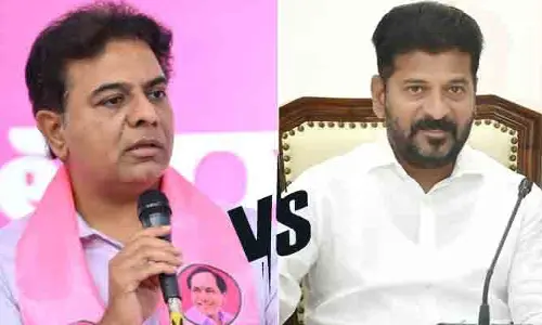 కాంగ్రెస్ మంత్రులు అలర్ట్‌గా ఉండాలి.. CM ఫోన్‌లు ట్యాప్ చేయిస్తున్నారు.. KTR సంచలన ఆరోపణలు