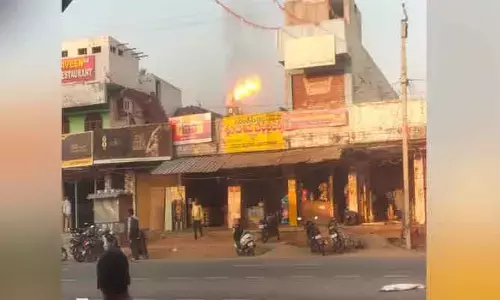 బార్ అండ్ రెస్టారెంట్ లో మంటలు.. తప్పిన భారీ ప్రమాదం