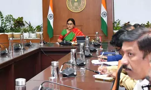 పంటలు ఎండిపోకుండా చూడండి.. కలెక్టర్లకు CS శాంతికుమారి ఆదేశం