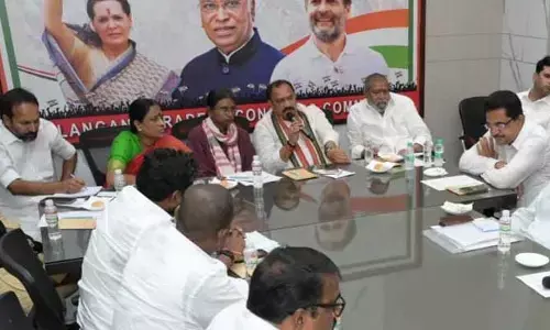 Meenakshi Natarajan: మీనాక్షి ఇన్ యాక్షన్.. మెదక్ లోక్‌సభ నియోజకవర్గంపై గాంధీ భవన్ లో రివ్యూ