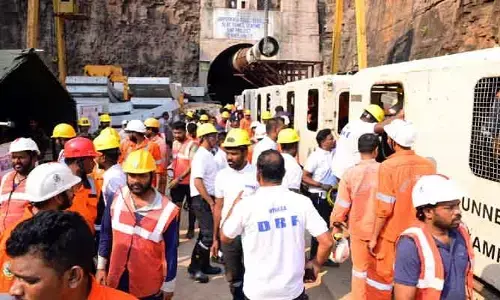 SLBC Tunnel: సహాయక చర్యల్లో కీలక పురోగతి