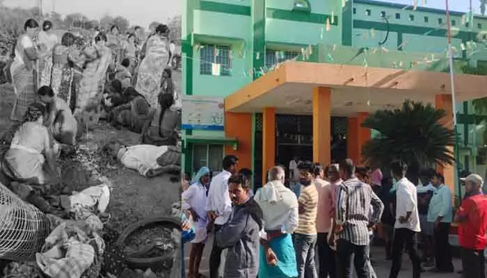 Accident: మిర్చీ కూలీలతో వెళ్తున్న వాహనం బోల్తా.. ఒకరి మృతి, 20 మందికి గాయాలు Accident: మిర్చీ కూలీలతో వెళ్తున్న వాహనం బోల్తా.. ఒకరి మృతి, 20 మందికి గాయాలు