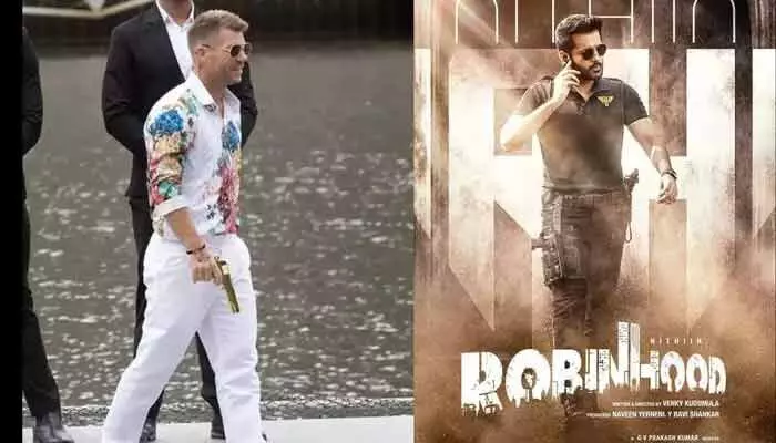 ‘రాబిన్హుడ్’ సినిమాకు డేవిడ్ వార్నర్ తీసుకున్న రెమ్యునరేషన్ ఎంతో తెలిస్తే షాక్ అవ్వాల్సిందే? ‘రాబిన్హుడ్’ సినిమాకు డేవిడ్ వార్నర్ తీసుకున్న రెమ్యునరేషన్ ఎంతో తెలిస్తే షాక్ అవ్వాల్సిందే?