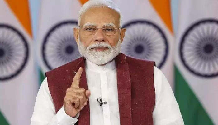 PM Modi: దేశంలో స్లీపర్సెల్స్, ఉగ్రవాద దాడులు అంతరించాయి: ప్రధాని మోడీ PM Modi: దేశంలో స్లీపర్సెల్స్, ఉగ్రవాద దాడులు అంతరించాయి: ప్రధాని మోడీ