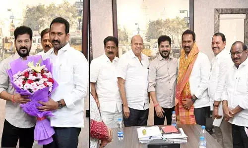 సీఎం రేవంత్‌తో కొత్తగా గెలిచిన టీచర్స్ ఎమ్మెల్సీ శ్రీపాల్‌రెడ్డి భేటీ.. ఎందుకంటే?