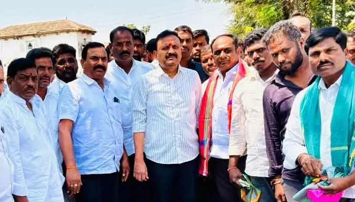 గ్రామాల అభివృద్ధే కాంగ్రెస్ ప్రభుత్వ లక్ష్యం గ్రామాల అభివృద్ధే కాంగ్రెస్ ప్రభుత్వ లక్ష్యం
