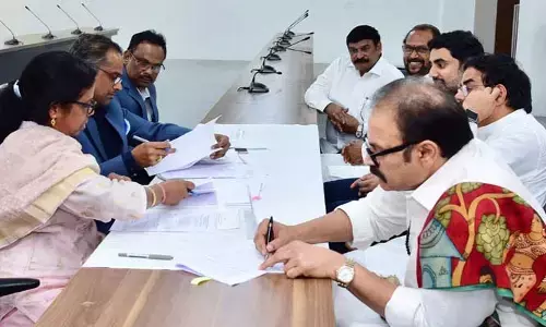 ఎమ్మెల్సీ అభ్యర్థిగా కొణిదల నాగబాబు నామినేషన్