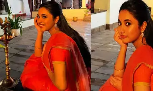 ‘సాంప్రదాయ దుస్తుల్లో అందంగా కూర్చుని యువరాణిలా భావిస్తున్నాను’: టాలీవుడ్ హీరోయిన్