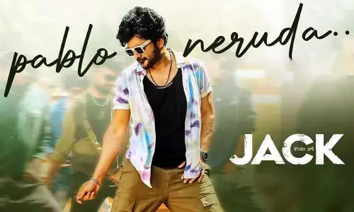 ‘జాక్’ నుంచి ‘పాబ్లో నెరుడా’ వచ్చేసింది.. జానీ మాస్టర్ స్టెప్పులతో అదరగొట్టిన సిద్ధు