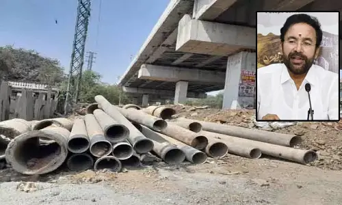 కాంగ్రెస్ ప్రభుత్వం వల్లే ఆ పనులు ఆలస్యం.. రూ. 400 కోట్లు పెట్టాం: కిషన్ రెడ్డి ట్వీట్