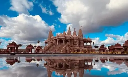 అమెరికాలో హిందూ దేవాలయంపై దాడి