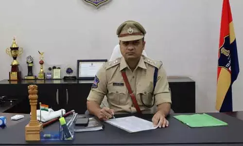 జిల్లా ఎస్పీగా బాధ్యతలు స్వీకరించిన రాజేష్ చంద్ర