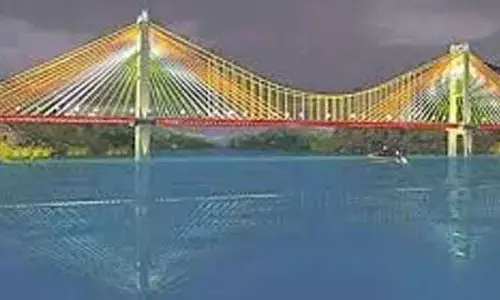 కృష్ణా నదిపై కేబుల్ బ్రిడ్జి నిర్మాణానికి కదలిక