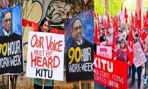 90-hour work: మేమేమి మీ బానిసలం కాదు పని గంటలపై కర్ణాటకలో రొడెక్కిన ఐటీ ఉద్యోగులు