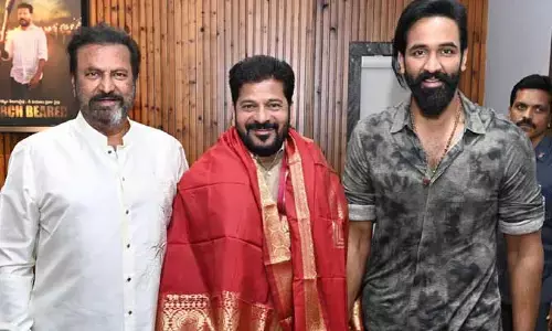 CM Revanth Reddy: సీఎంను కలిసిన మంచు విష్ణు.. ఫొటోలు షేర్ చేస్తూ ఇంట్రెస్టింగ్ క్యాప్షన్
