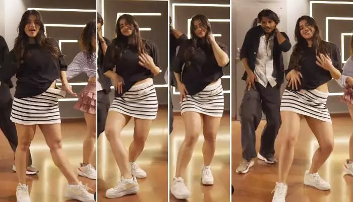 ఓవైపు కొరియోగ్రాఫర్ శేఖర్ మాస్టర్పై ట్రోల్స్.. అదే పాటకు మళ్లీ స్టెప్పులేసిన హీరోయిన్ (వీడియో) ఓవైపు కొరియోగ్రాఫర్ శేఖర్ మాస్టర్పై ట్రోల్స్.. అదే పాటకు మళ్లీ స్టెప్పులేసిన హీరోయిన్ (వీడియో)