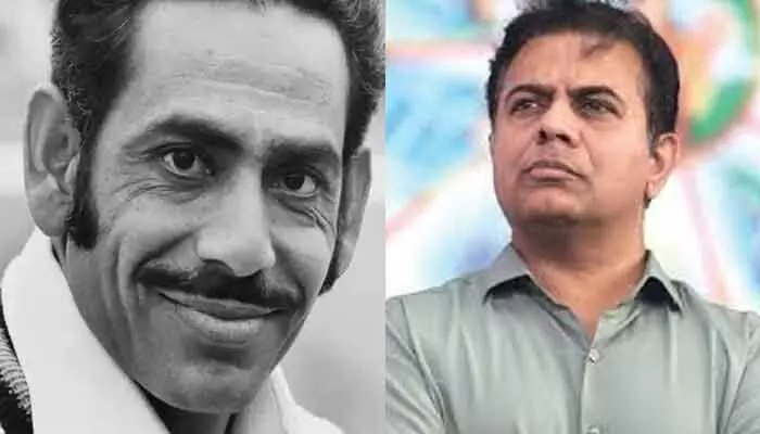 మాజీ క్రికెటర్ మృతి పట్ల మాజీమంత్రి కేటీఆర్ సంతాపం మాజీ క్రికెటర్ మృతి పట్ల మాజీమంత్రి కేటీఆర్ సంతాపం