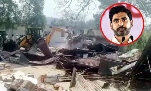 కాశినాయనలో అన్నదాన సత్రం కూల్చివేత.. మంత్రి లోకేశ్ క్షమాపణలు