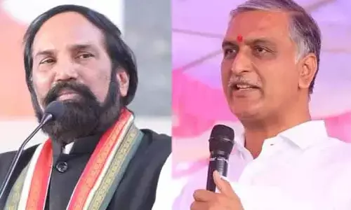 Water war: బీఆర్ఎస్ మీకు తోడుగా ఉంది.. మంత్రి ఉత్తమ్‌కుమార్ రెడ్డికి హరీశ్‌రావు కీలక లేఖ