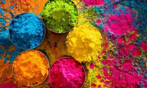 Holi colours: హోలీ రోజు చల్లే రంగుల వెనుక అర్థం ఏంటో తెలుసా?