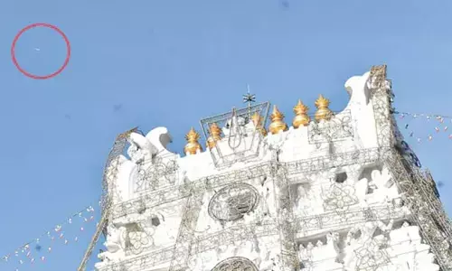 Tirumala News:అపచారం.. శ్రీవారి ఆలయం పై చక్కర్లు కొట్టిన విమానం.. ఈ సారి ఏకంగా!