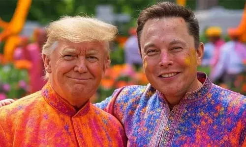 Trump: హోలీ వేడుకల్లో ట్రంప్, ఎలాన్ మస్క్!