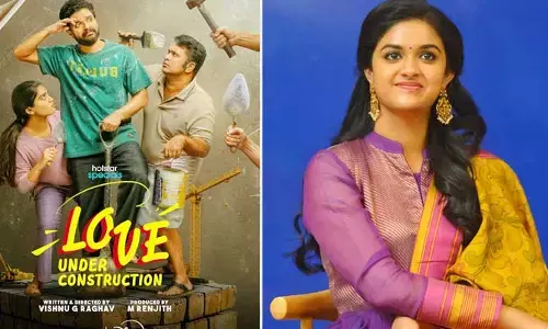 LoveUnderConstruction:‘ఇలాంటి ఫీల్ గుడ్ సిరీస్‌ని సృష్టించినందుకు మొత్తం టీమ్‌కి వందనాలు’: కీర్తి సురేష్