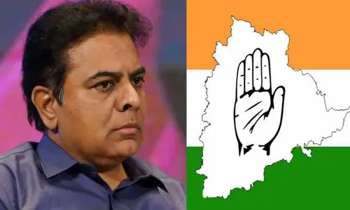 ముందు నీ పార్టీని కాపాడుకో రామారావు.. కేటీఆర్ పర్యటనపై తెలంగాణ కాంగ్రెస్ కౌంటర్