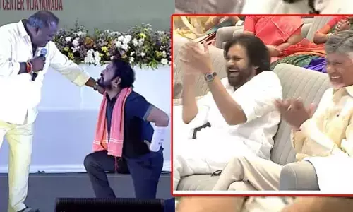 ఎమ్మెల్యే విజయ్ డ్రామా.. పగలబడి నవ్విన పవన్, చంద్రబాబు