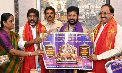 భద్రాచలం బ్రహ్మోత్సవాలకు రండి.. CM రేవంత్‌ను ఆహ్వానించిన మంత్రి
