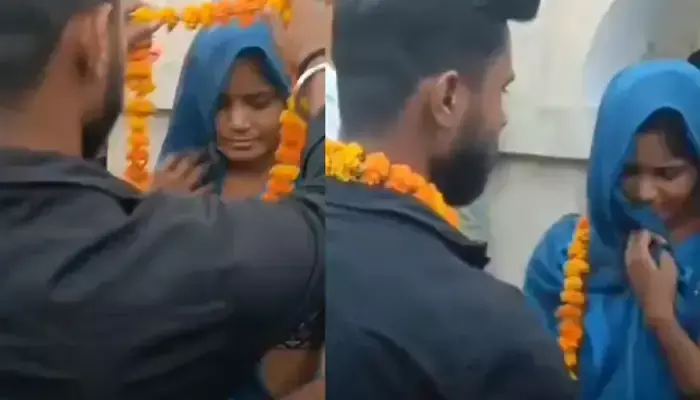 వీడెవడండీ బాబూ..లవర్ తో భార్య పెళ్లి చేసాడు!