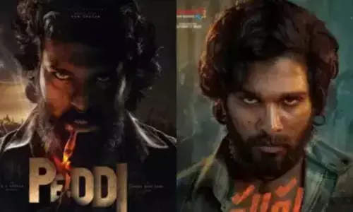 Peddi vs pushpa: రామ్ చరణ్ ‘పెద్ది’ పోస్టర్‌పై బన్నీ ఫ్యాన్స్ ట్రోలింగ్.. సేమ్ టు సేమ్ అంటూ..
