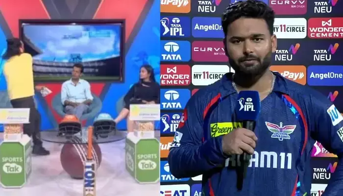 రిషబ్ పంత్ పై కోపం.. టీవీ పగులగొట్టిన ప్యానెలిస్ట్!