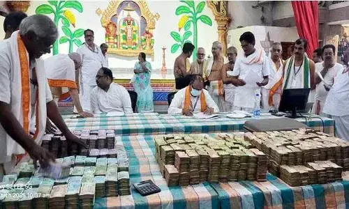 సత్య దేవుని హుండీల లెక్కింపు.. ఎంత ఆదాయం వచ్చిందంటే?