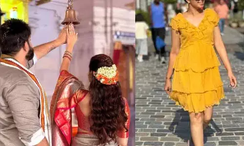 సీక్రెట్‌గా ప్రియుడితో ఎంగేజ్‌మెంట్.. ఎట్టకేలకు కాబోయే భర్త ఫొటో రివీల్ చేసి షాకిచ్చిన టాలీవుడ్ బ్యూటీ