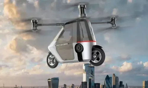 FLYING BIKE: ఎగిరే బైకులు వచ్చేస్తున్నాయి.. ఇక  నదులు కూడా ఈజీగా దాటయేవచ్చు