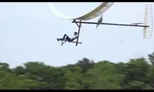 Bicycle Aircraft: సైకిల్ ఎయిర్ క్రాఫ్ట్.. దటీజ్ జపాన్.. వీళ్ళ క్రియేటివిటీ మాములుగా లేదుగా