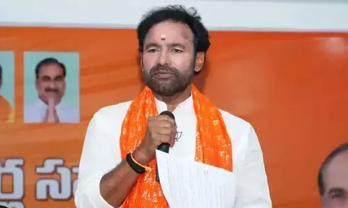 Kishan Reddy: రాబోయే స్థానిక సంస్థల ఎన్నికల్లో బీజేపీ నినాదం ఇదే: కిషన్ రెడ్డి