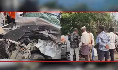 Breaking: రాష్ట్రంలో ఘోర రోడ్డు ప్రమాదం.. ముగ్గురు దుర్మరణం
