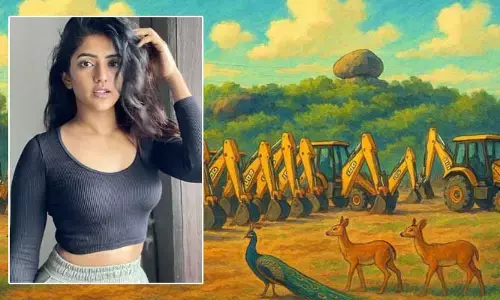 HCU విద్యార్థులకు తెలుగు హీరోయిన్ మద్దతు