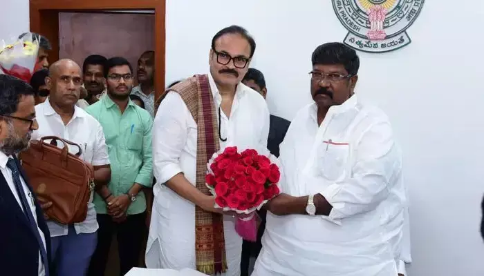 ఎమ్మెల్సీగా ప్రమాణ స్వీకారం చేసిన నాగబాబు ఎమ్మెల్సీగా ప్రమాణ స్వీకారం చేసిన నాగబాబు