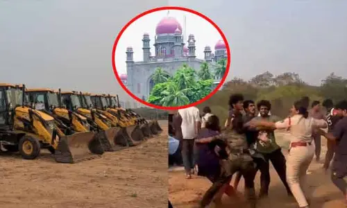 కంచ గచ్చిబౌలి భూముల్లో చెట్ల నరికివేతపై హైకోర్టు స్టే.. విచారణ వాయిదా