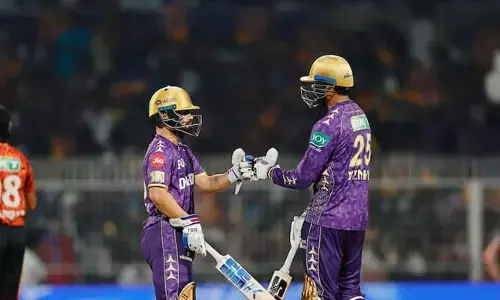 IPL2025: దంచికొట్టిన KKR బ్యాటర్లు.. SRH ఎదుట భారీ టార్గెట్