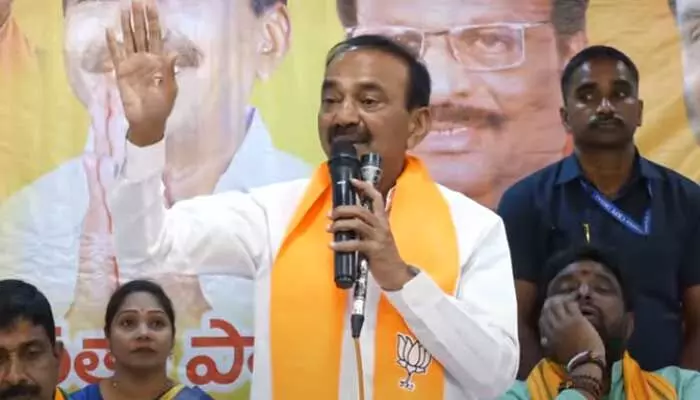 Eatala Rajender: అలాంటి వారు పార్టీ పదవులకు రాజీనామా చేయండి.. ఈటల రాజేందర్ సంచలన వ్యాఖ్యలు Eatala Rajender: అలాంటి వారు పార్టీ పదవులకు రాజీనామా చేయండి.. ఈటల రాజేందర్ సంచలన వ్యాఖ్యలు