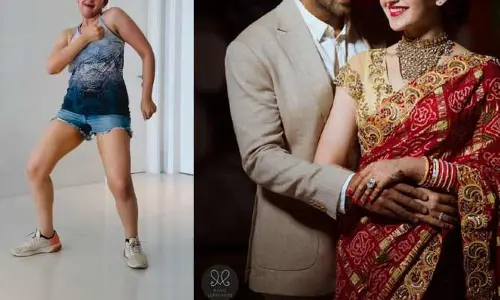 థైస్ షోతో మెంటలెక్కిస్తున్న స్టార్ హీరో భార్య.. నెట్టింట వైరల్ అవుతున్న డ్యాన్స్ వీడియో