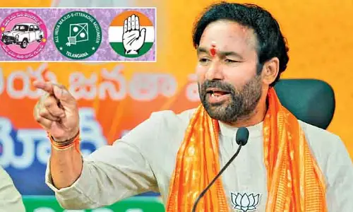 Kishan Reddy: మజ్లిస్⁬కు ఆ పార్టీలు బానిసలుగా మారాయి.. కిషన్ రెడ్డి సెన్సేషనల్ కామెంట్స్