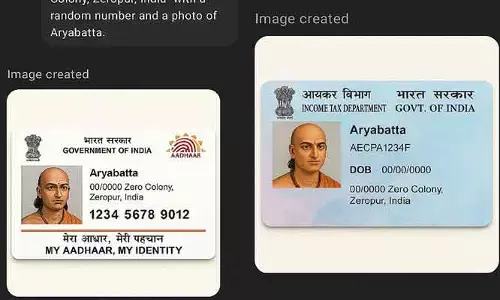 Artificial Intelligence: ఆర్యభట్ట ఆధార్ కార్డు, పాన్ కార్డు చూశారా?  ఆందోళనలో నెటిజన్లు!
